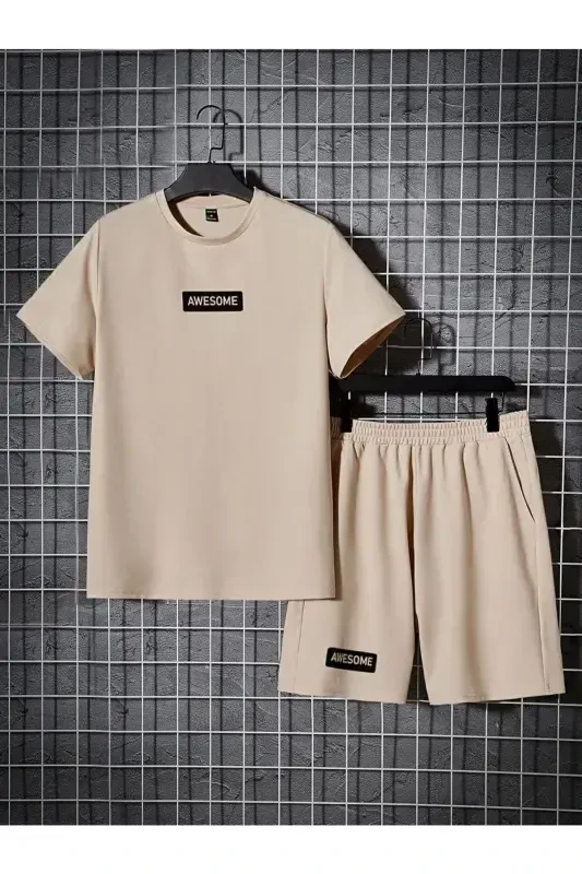 Erkak norka ajoyib bosma oversize kostyum-norka - PALPİTO