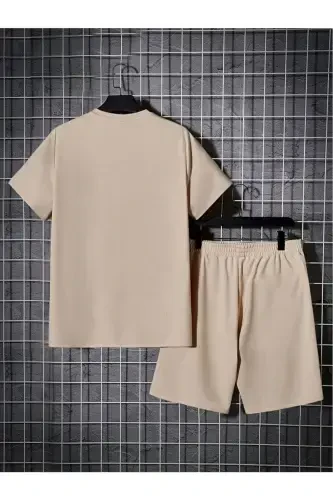 Erkak norka ajoyib bosma oversize kostyum-norka - PALPİTO (1)