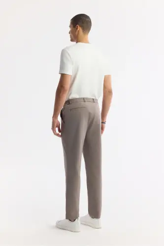 Erkak norka slim fit beli elastik bi stretch mato - 5