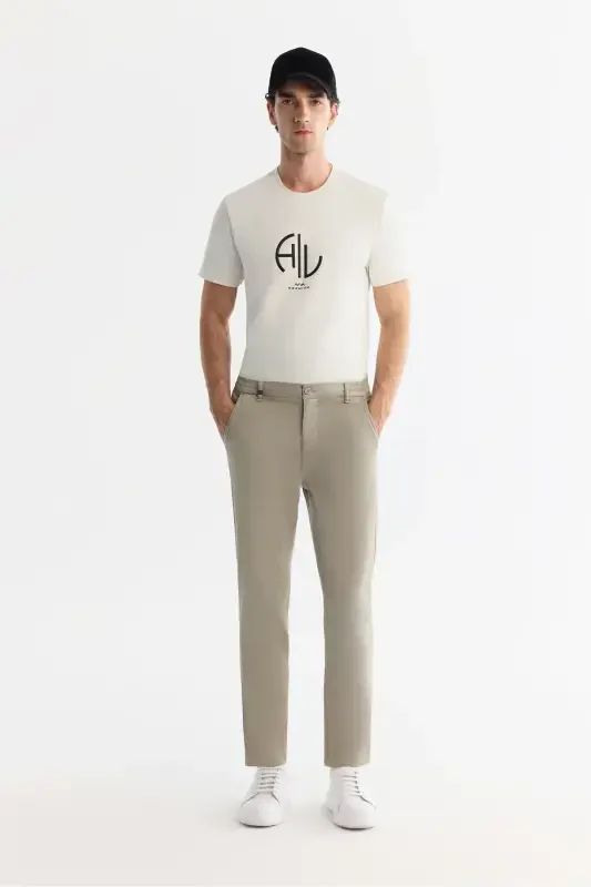 Erkak norkaning slim fit yon tomoni elastik yumshoq teginishli - AVVA