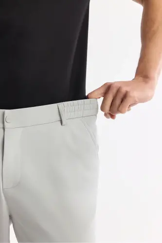 Erkak, och kulrang, tor bichimli, beli elastik, bi-stretch K - 7