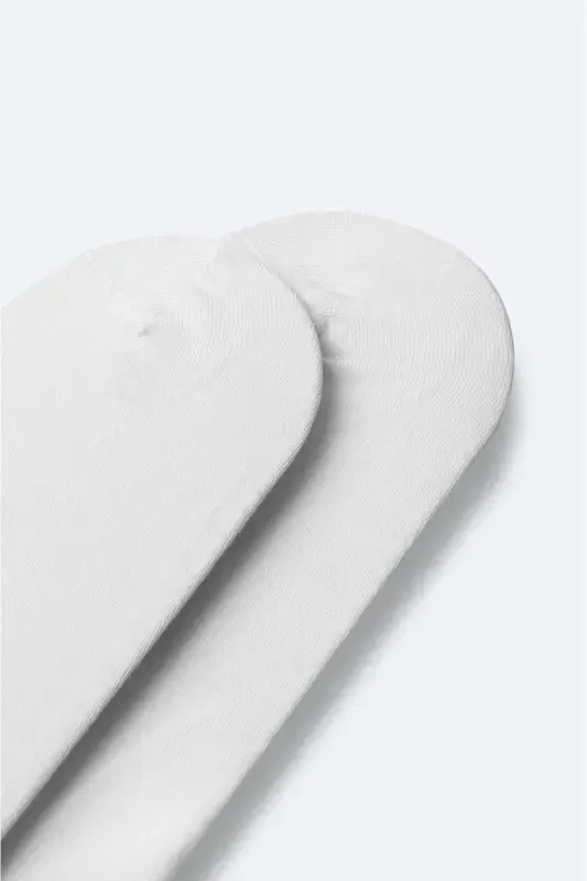 Erkak Oq Paxtalik Paypoq B008556-Oq - 2