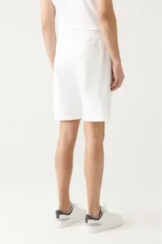 Erkak Oq Yon Cepeli Bosma Short A31Y3630 - 5