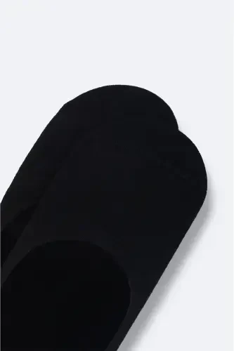 Erkak qora paxtalik babet paypoq B008557-Qora - 2