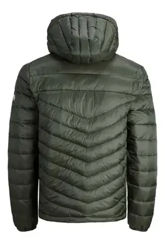 Erkak shishirilgan puffer kaputli kurtka - 12211785-ROSIN/CONTRAST - 6
