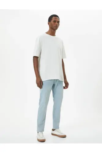 Erkak Skinny Fit jinsi shim - KOTON (1)