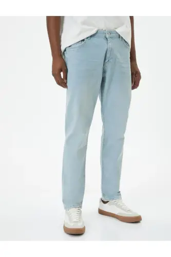 Erkak Skinny Fit jinsi shim - 3