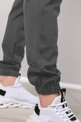 Erkak sport shim paraşut mato - Antratsit - DELPINO (1)