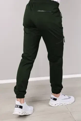 Erkak sport shim paraşut mato-Haki - 4