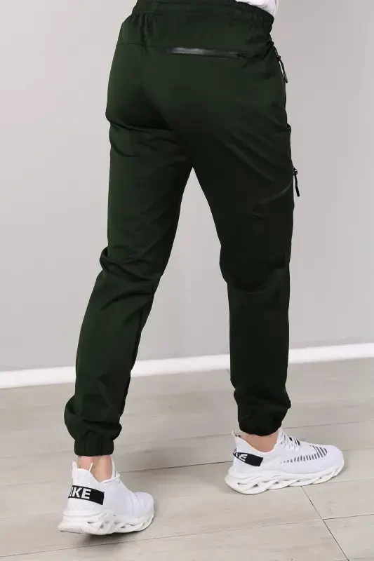 Erkak sport shim paraşut mato-Haki - 4