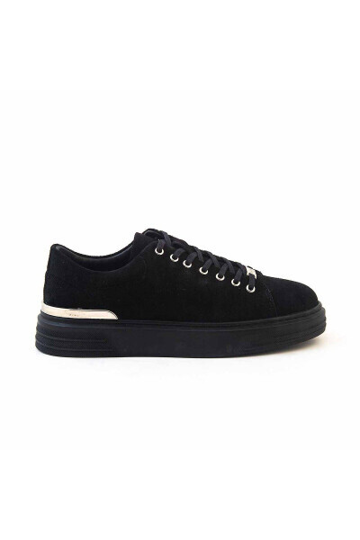 Erkak Sport & Sneaker 20266-2-Qora Zamsh - KEMAL TANCA