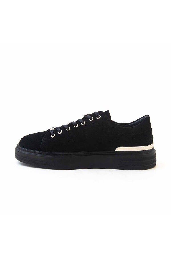 Erkak Sport & Sneaker 20266-2-Qora Zamsh - 2