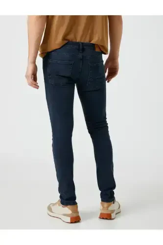 Erkak Super Skinny Jean Shim - 4