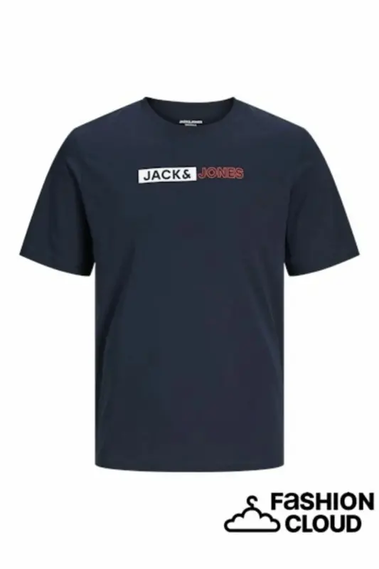 Erkak to'q ko'k Jjecorp Logo Tee Play Ss O-neck Noos T-shirt 12233999-Navyblaze-To'q ko'k2 - JACK & JONES
