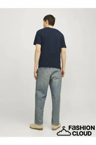 Erkak to'q ko'k Jjecorp Logo Tee Play Ss O-neck Noos T-shirt 12233999-Navyblaze-To'q ko'k2 - 2