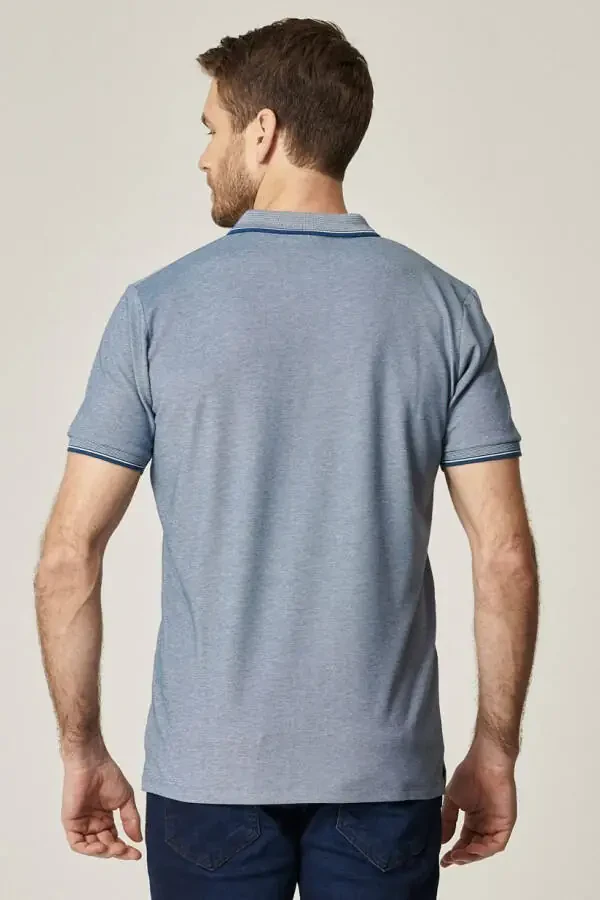 Erkak tortmaydigan paxta mato Comfort Fit qulay bichim - 5