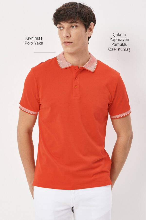 Erkak tortmaydigan paxta mato Slim Fit tor kesim Na - 10