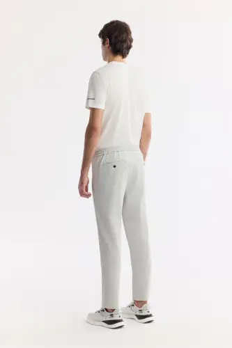 Erkak Tosh Relaxed Fit Beli Rezinkali Bog'ichli Fermuar - 3
