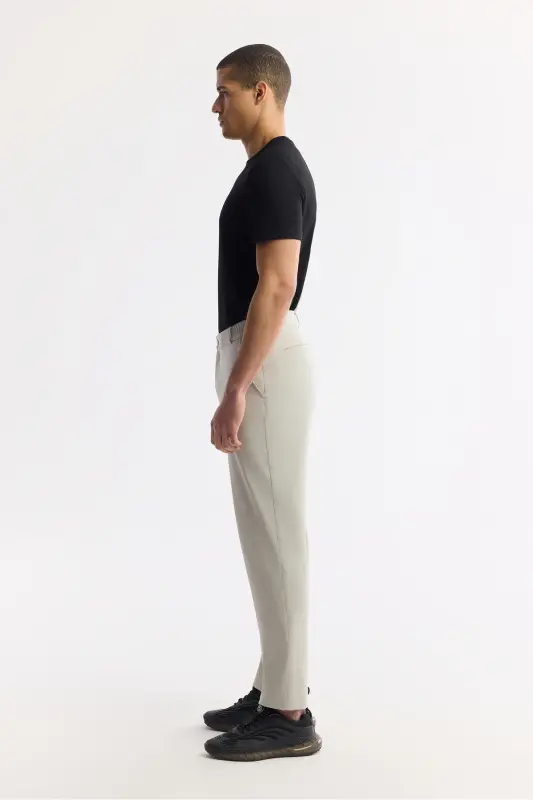 Erkak Tosh Slim Fit Beli Rezinkali Bi Stretch Mato - 2
