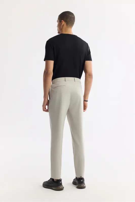 Erkak Tosh Slim Fit Beli Rezinkali Bi Stretch Mato - 3
