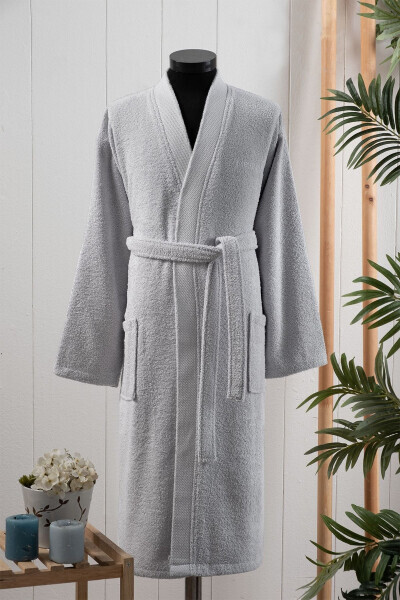 Erkak xalat tekis kulrang-kulrang - PIERRE CARDIN