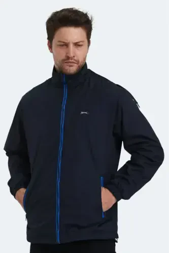 Erkak yomg'ir paltosi to'q ko'k-to'q ko'k - SLAZENGER (1)