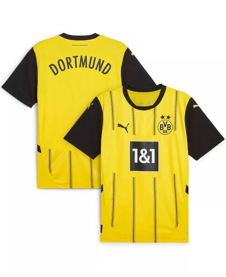 Erkaklar Borussiya Dortmund 2024/25 Uy uyga formasining nusxasi Sari - 1