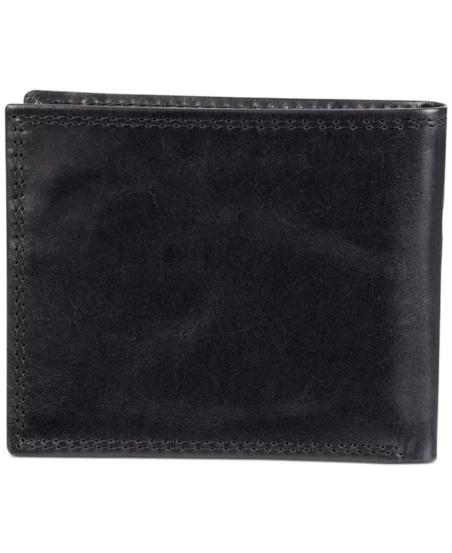 Men's Wallet Edisto RFID Slimfold Wallet-Black - 5