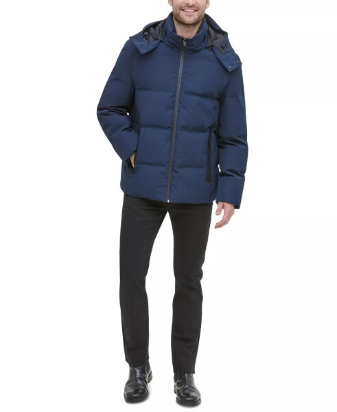 Erkaklar Kenny Puffer Parka Ko'ylagi Navy - 1