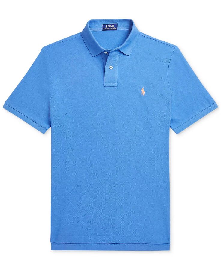 Erkaklar klassik fit Mesh Polo ko'k-ko'k orbita/c2113 - 1