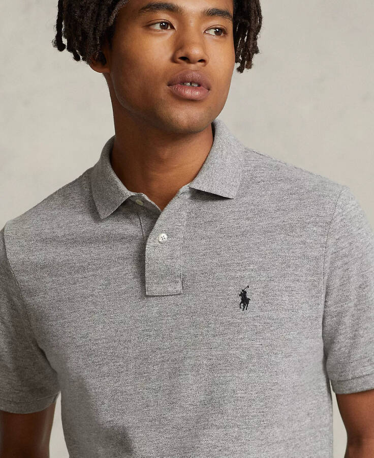 Erkaklar Klassik Kesimli Mesh Polo Canterbury Heather - 3