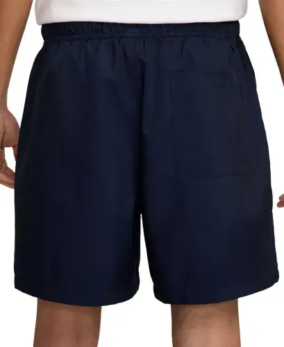 Erkaklar Klubi Flow Bo'sh bichimli 6 dyuymli tortma bel shortilar -Obsidian/obsidian/oq - NIKE (1)