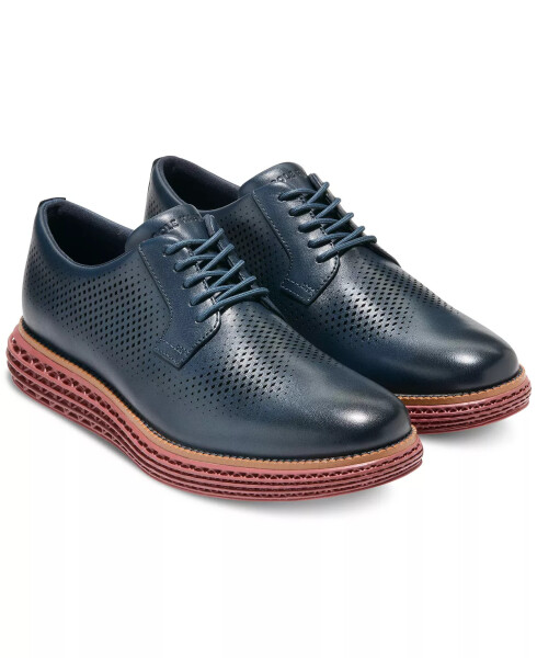 Erkaklar ØriginalGrand 2.0 Lace-Up Wingtip Oxford Ayakkabı Mavi Wing Teal - 1