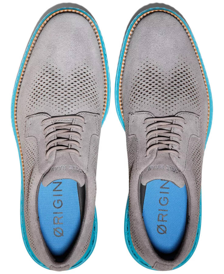 Erkaklar ØriginalGrand 2.0 Lace-Up Wingtip Oxford Shoes December Sky Suede - 5