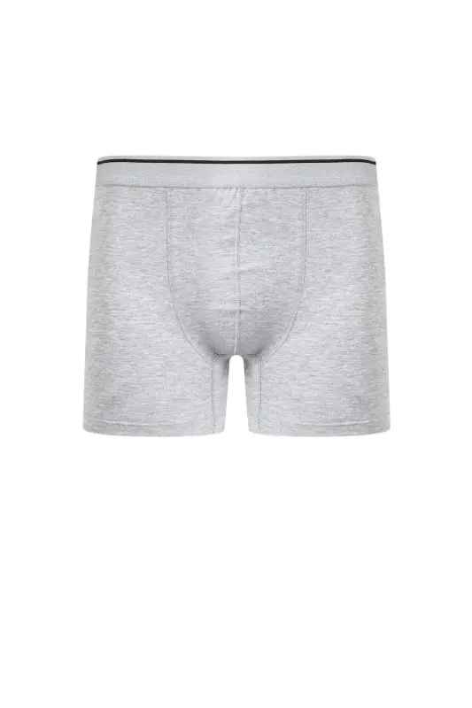 Erkaklar paxtadan tayt boksyor kulrang 40133 - 2