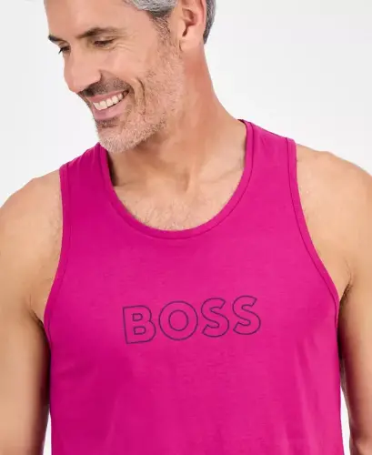 Erkaklar plyaj logotipi tank top - HUGO BOSS (1)