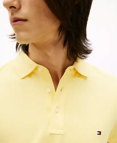 Erkaklar uchun 1985 Slim Fit Polo ko'ylagi - Citronella Heather - 3