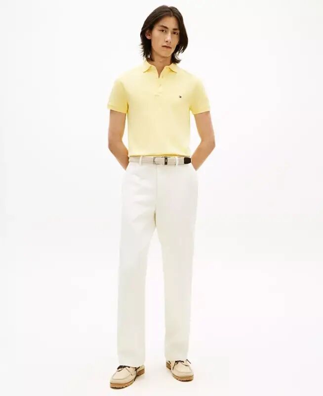 Erkaklar uchun 1985 Slim Fit Polo ko'ylagi - Citronella Heather - 2