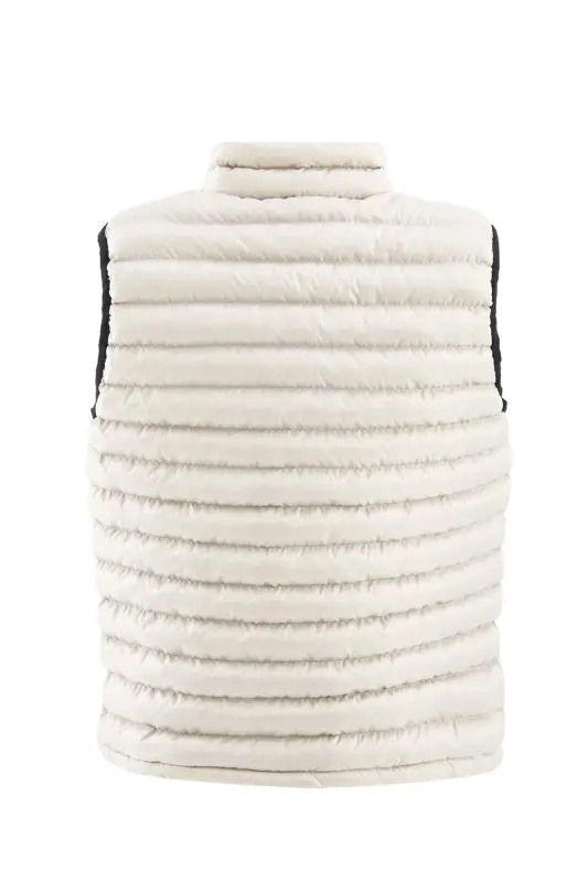 Erkaklar uchun astarli shamol o'tkazmaydigan oddiy o'lchamli toshli puf yelegi - 2