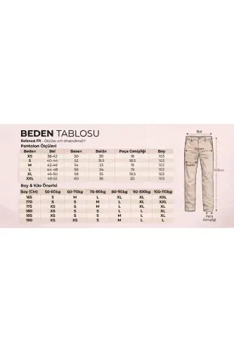 Erkaklar uchun bej gabardin paxta zig'ir slim fit yon cho'ntakli elastik chino shimlari - 5