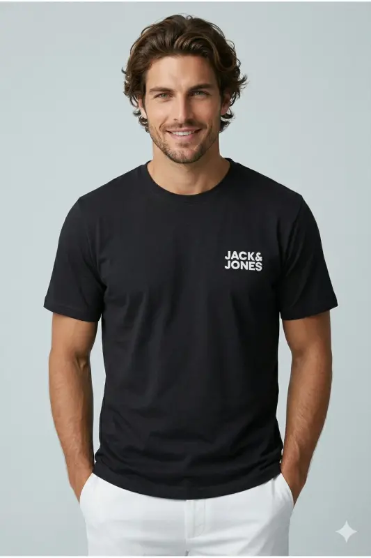 Erkaklar uchun bosilgan futbolka - JACK & JONES