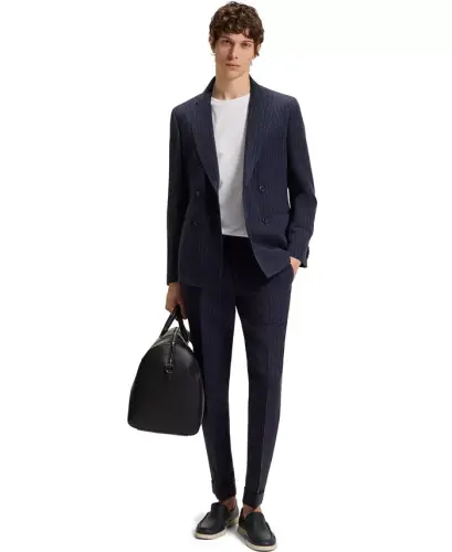 Erkaklar uchun Bubble-Jacquard tuzilishli futbolka - 7