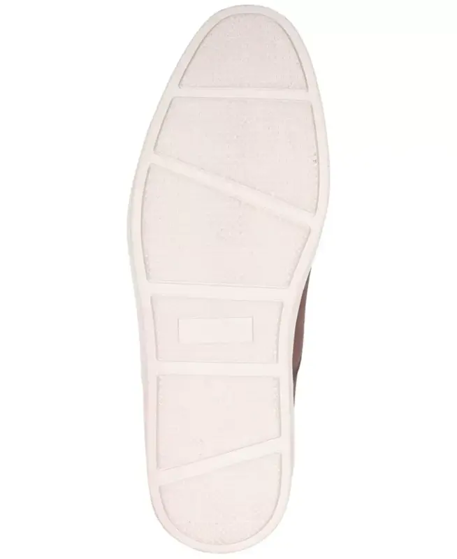 Erkaklar uchun Calloway teri bog'ichli, uchli paypoqsimon krossovkalar, faqat Modazone'da — marokash jigarrang teri - 5