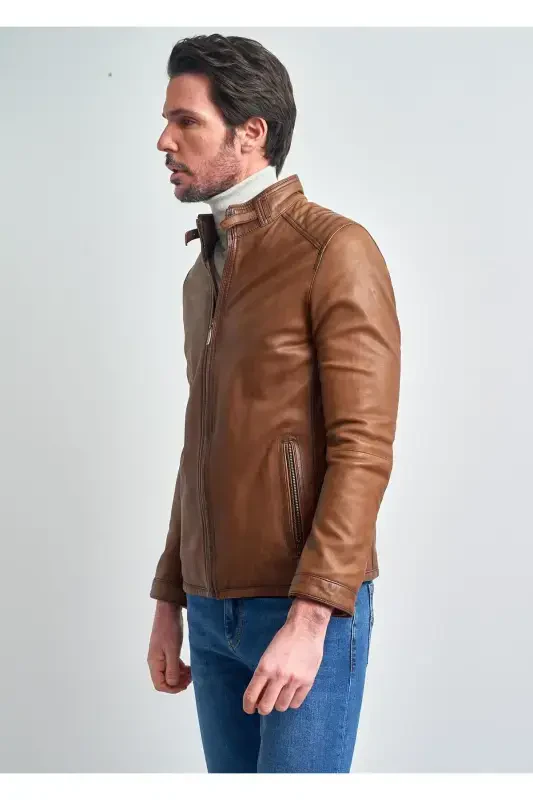 Erkaklar uchun charm ko'ylagi - 5