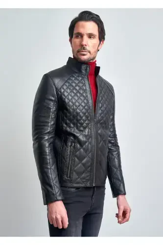 Erkaklar uchun charm ko'ylagi - PIERRE CARDIN (1)