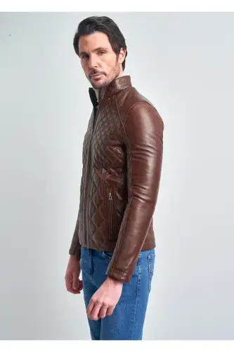 Erkaklar uchun charm ko'ylagi - PIERRE CARDIN (1)