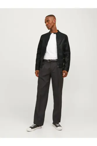 Erkaklar uchun Charm Ko'ylagi Qora 12182461 Jjewarner Jacket Noos - 5