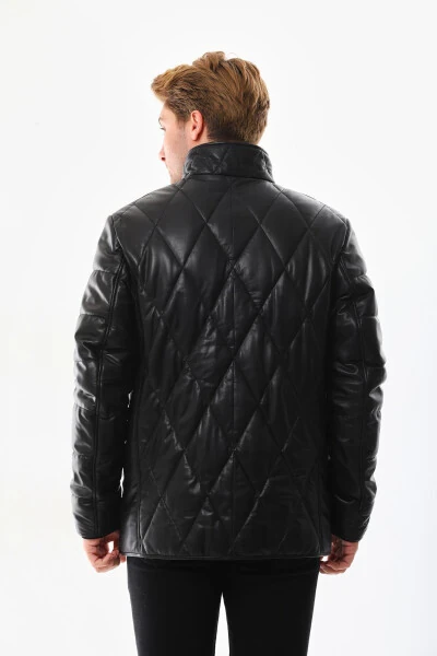 Erkaklar uchun charm pufak ko'ylagi - 3