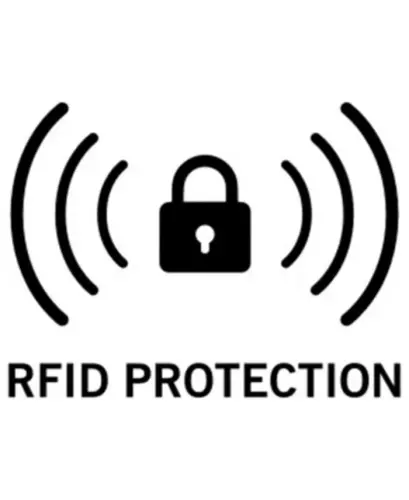 Erkaklar uchun charm RFID kengaytirilgan sig'imli uch burchak - jigarrang - 2