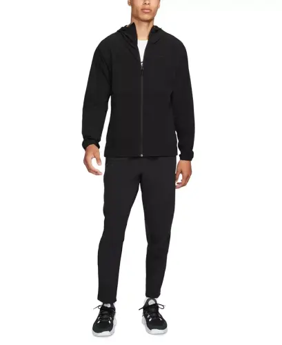 Erkaklar uchun cheksiz Dri-FIT tormozlangan oyoqli tortish pantolonlari - qora/qora/(qora) - 3